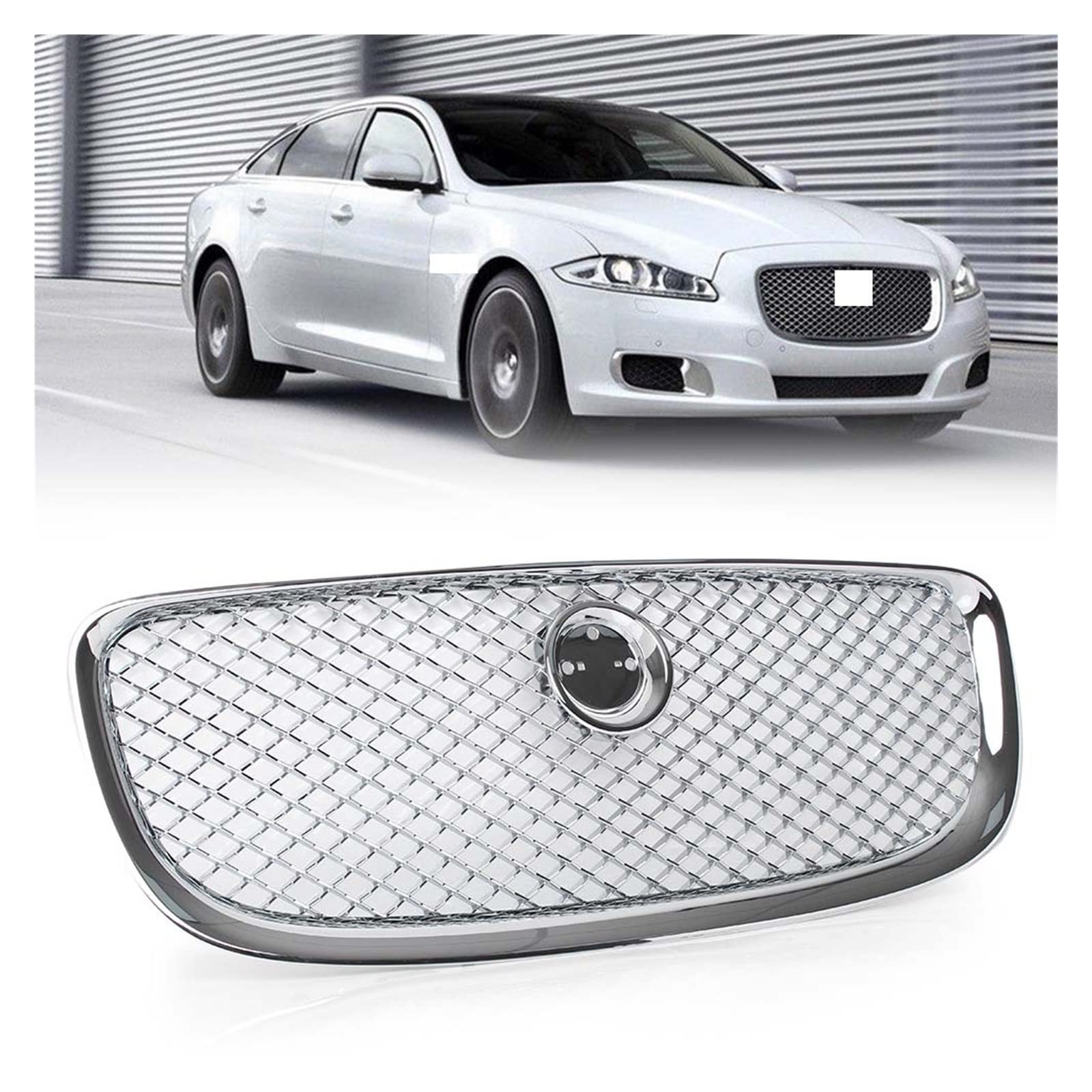 Amazon | バンパーラジエターグリル クロームまたはブラック